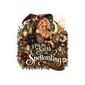 Witchy 'I Put the Sass in Spellcasting' Kiss-Cut Sticker