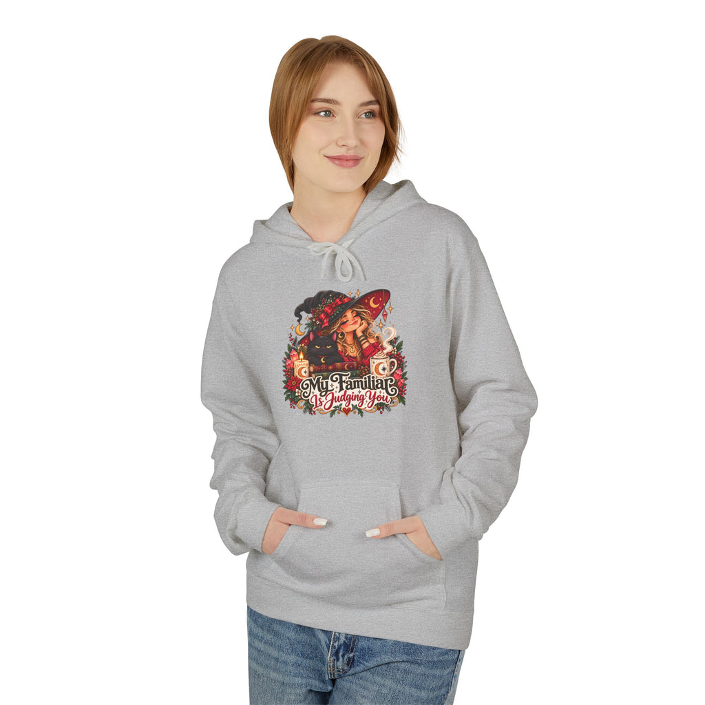 "My Familiar is Judging You" Christmas Graphic Hoodie