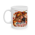 Love you to the Moon & Back Witchy Autumn Ceramic Mug, 11oz