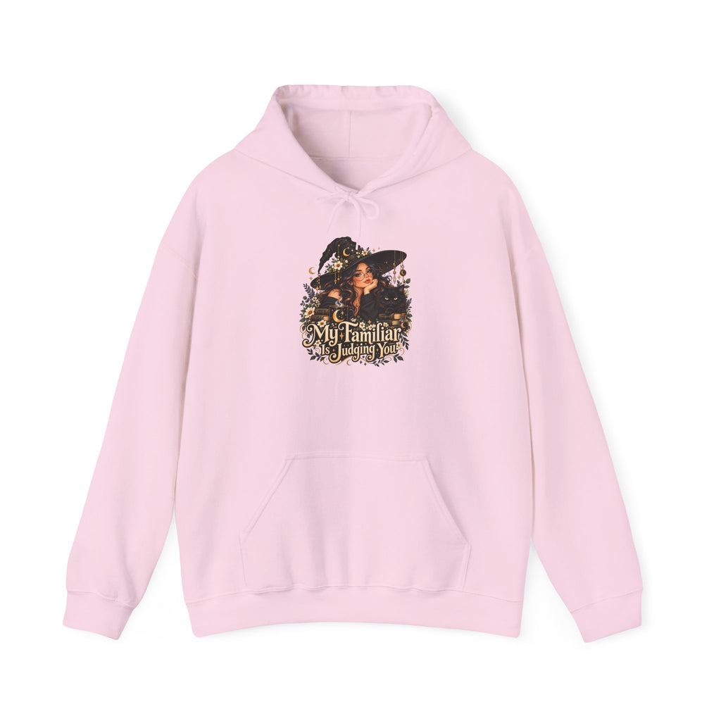 "My Familiar is Judging You" Unisex Heavy Blend™ Hooded Sweatshirt