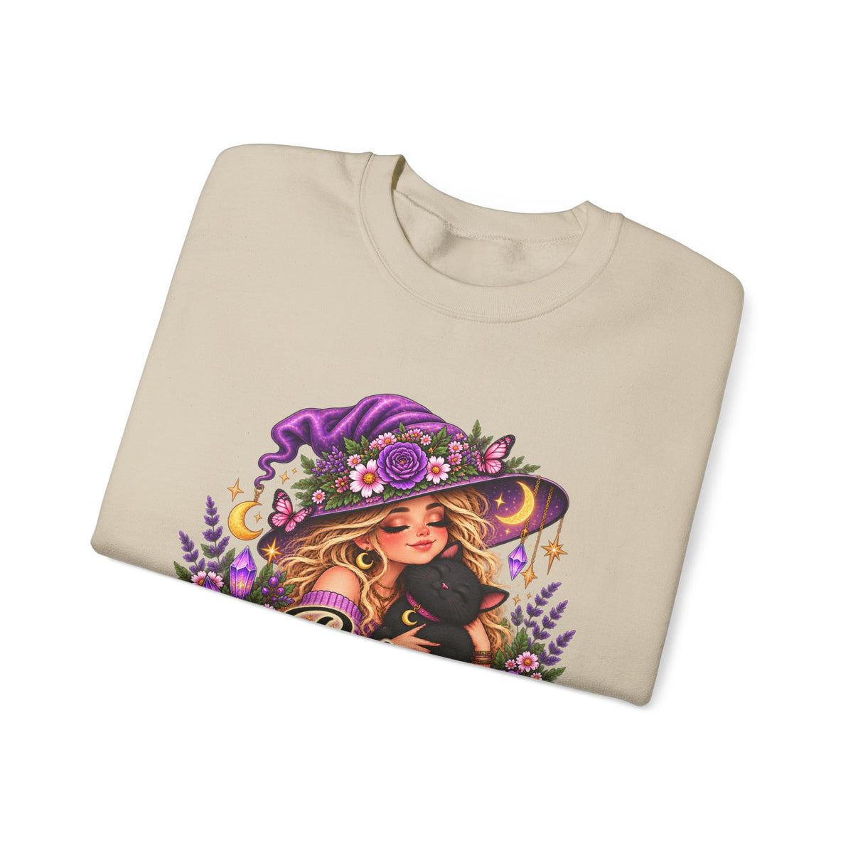 Resting Witch Face Crewneck Sweatshirt