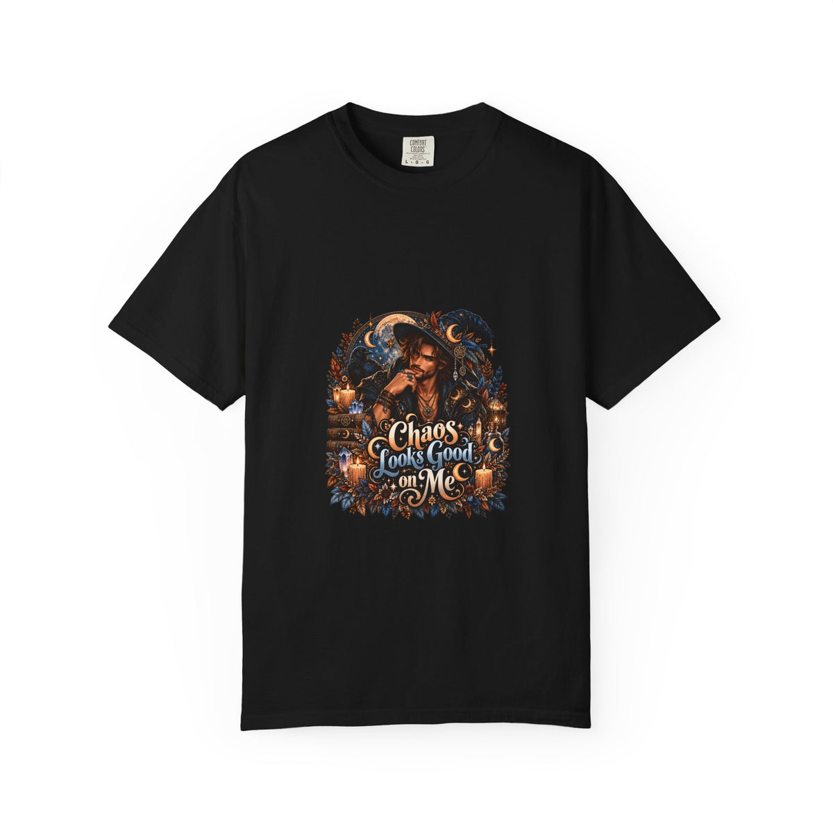Chaos Looks Good on Me Garment-Dyed T-shirt