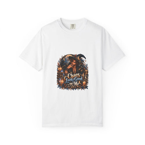 Chaos Looks Good on Me Garment-Dyed T-shirt