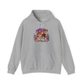 Witchy Autumn Hoodie – "Resting Witch Face" Floral Spell Graphic