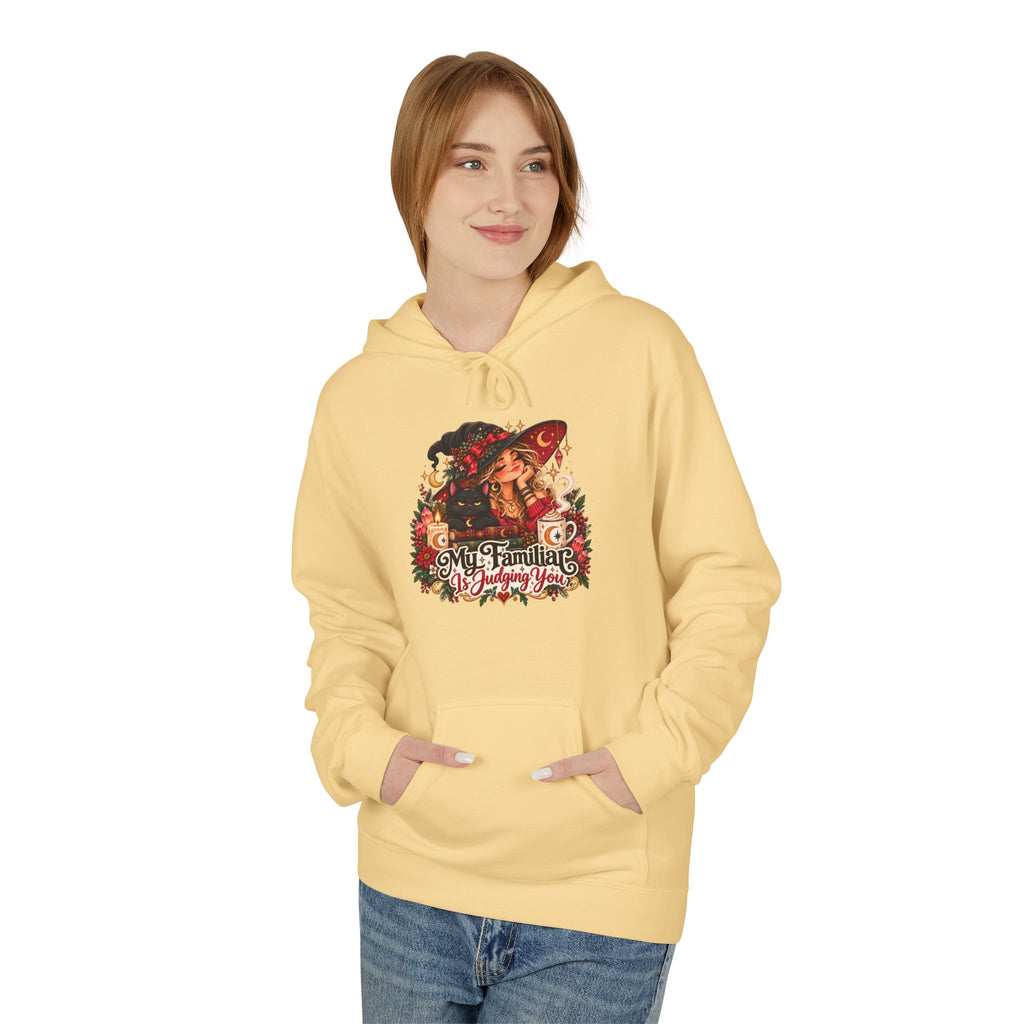 "My Familiar is Judging You" Christmas Graphic Hoodie