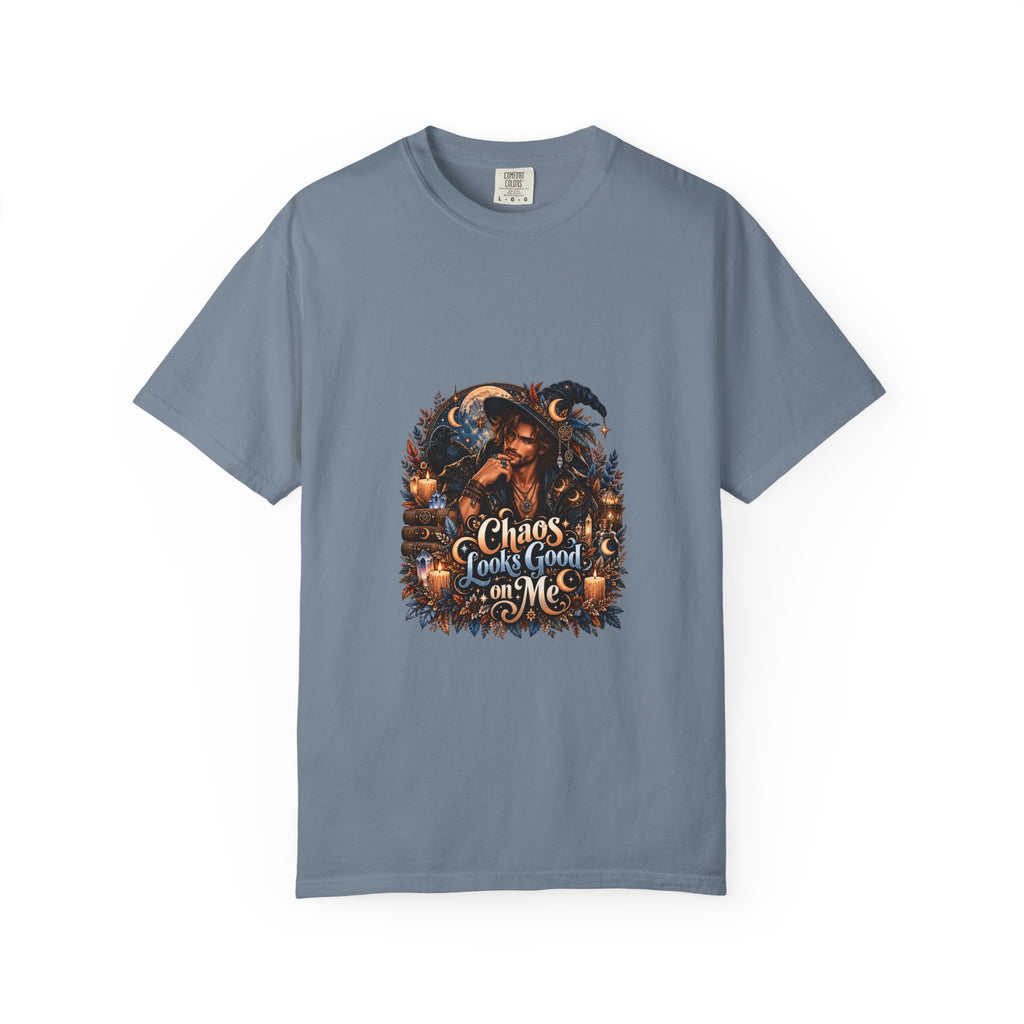 Chaos Looks Good on Me Garment-Dyed T-shirt
