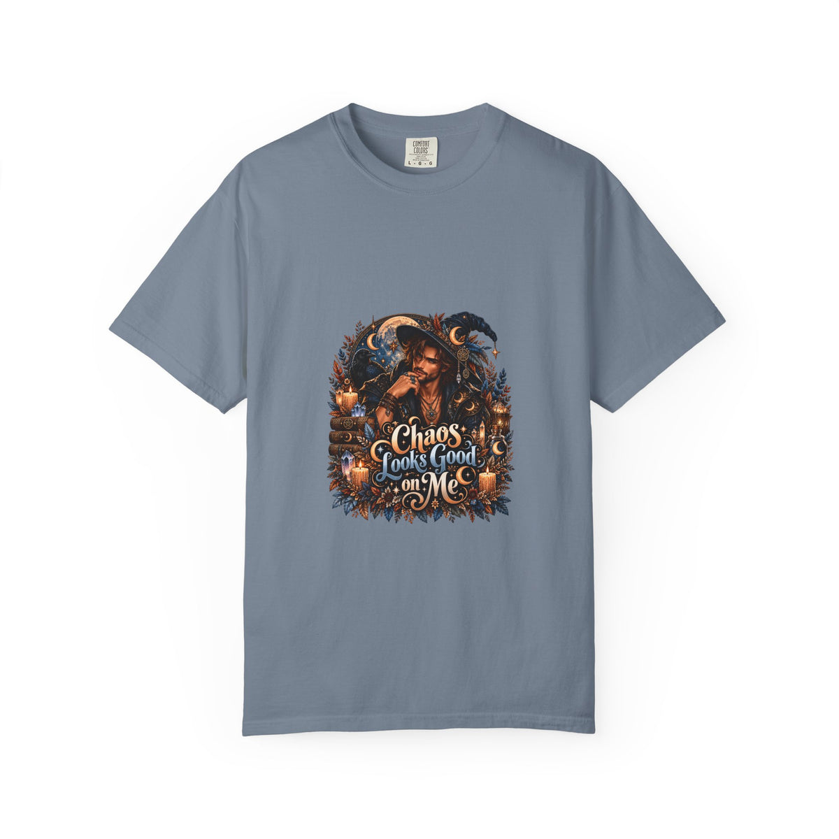 Chaos Looks Good on Me Garment-Dyed T-shirt