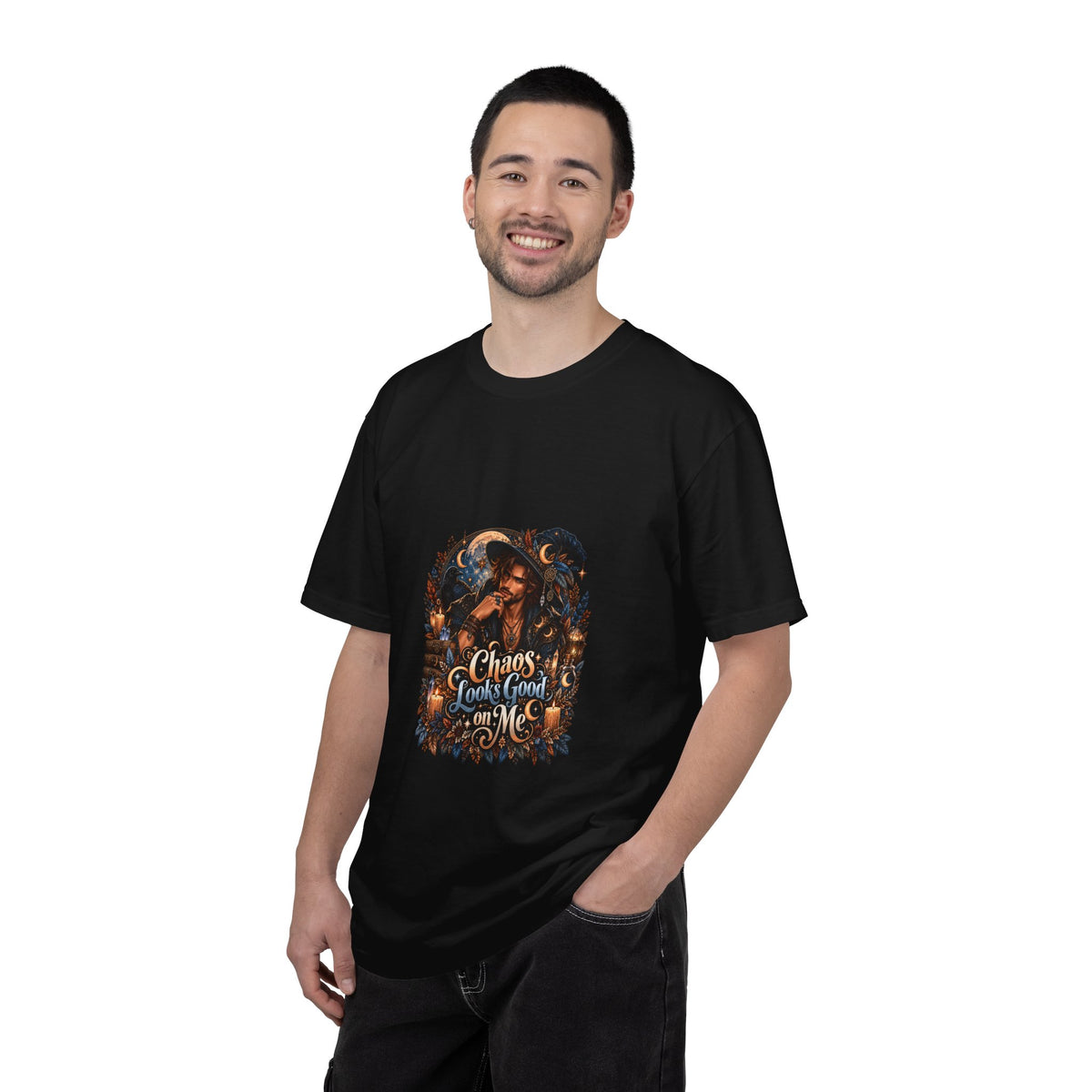 Chaos Looks Good on Me Garment-Dyed T-shirt