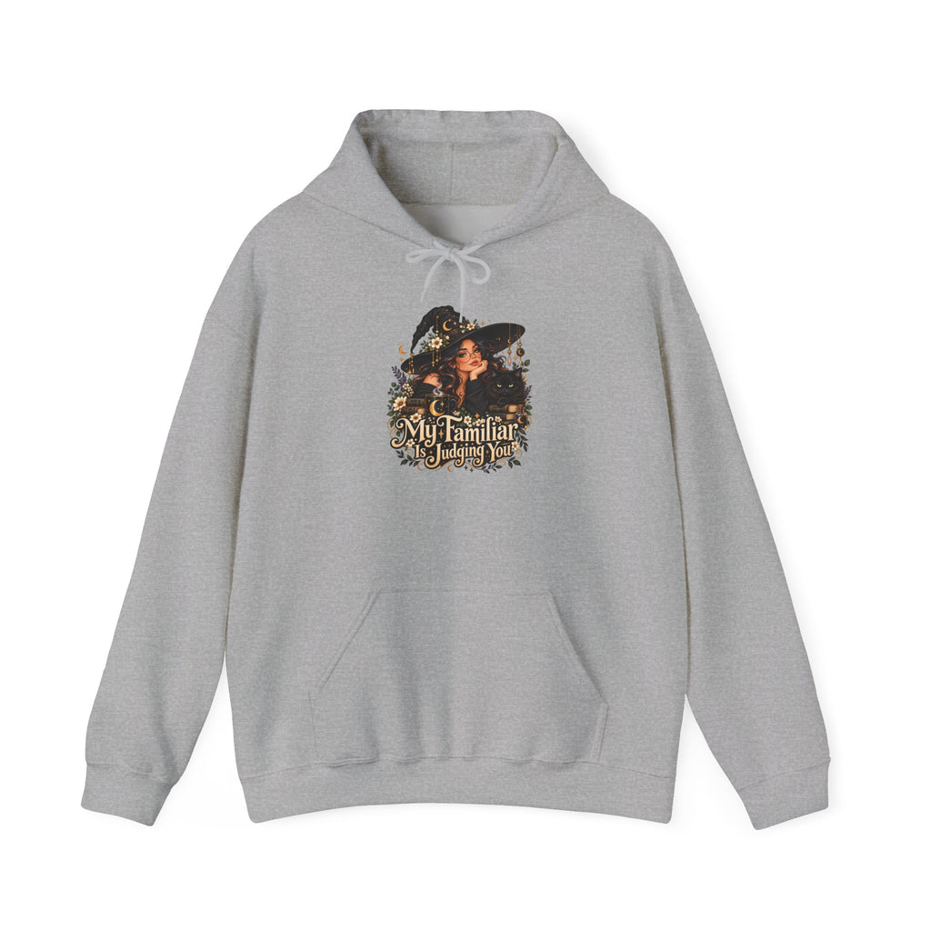 "My Familiar is Judging You" Unisex Heavy Blend™ Hooded Sweatshirt