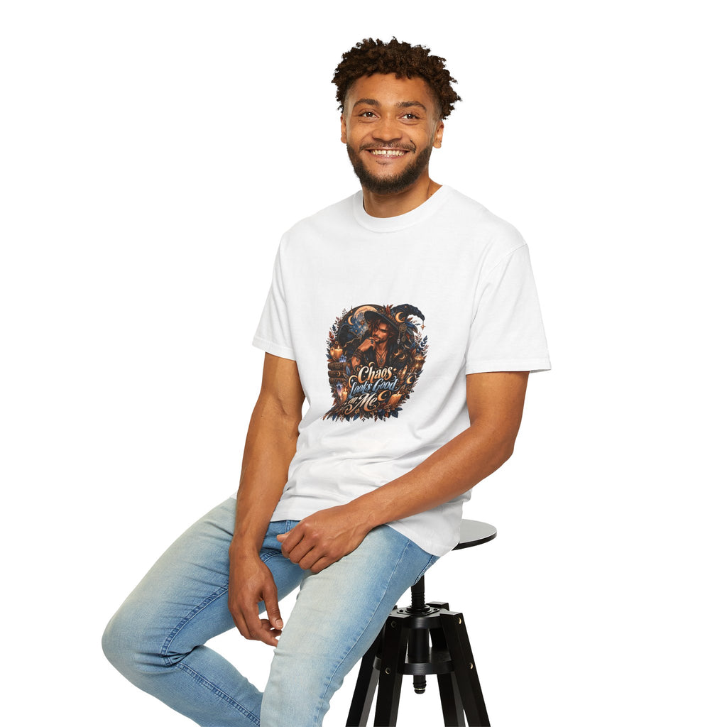 Chaos Looks Good on Me Garment-Dyed T-shirt