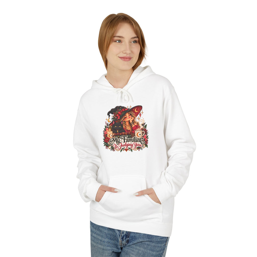 "My Familiar is Judging You" Christmas Graphic Hoodie