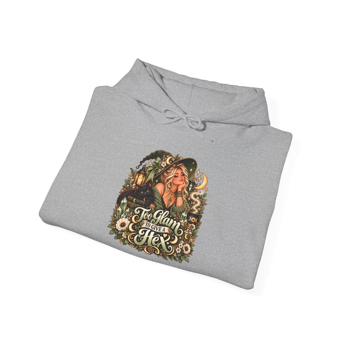 Too Glam to Give a Hex Hoodie