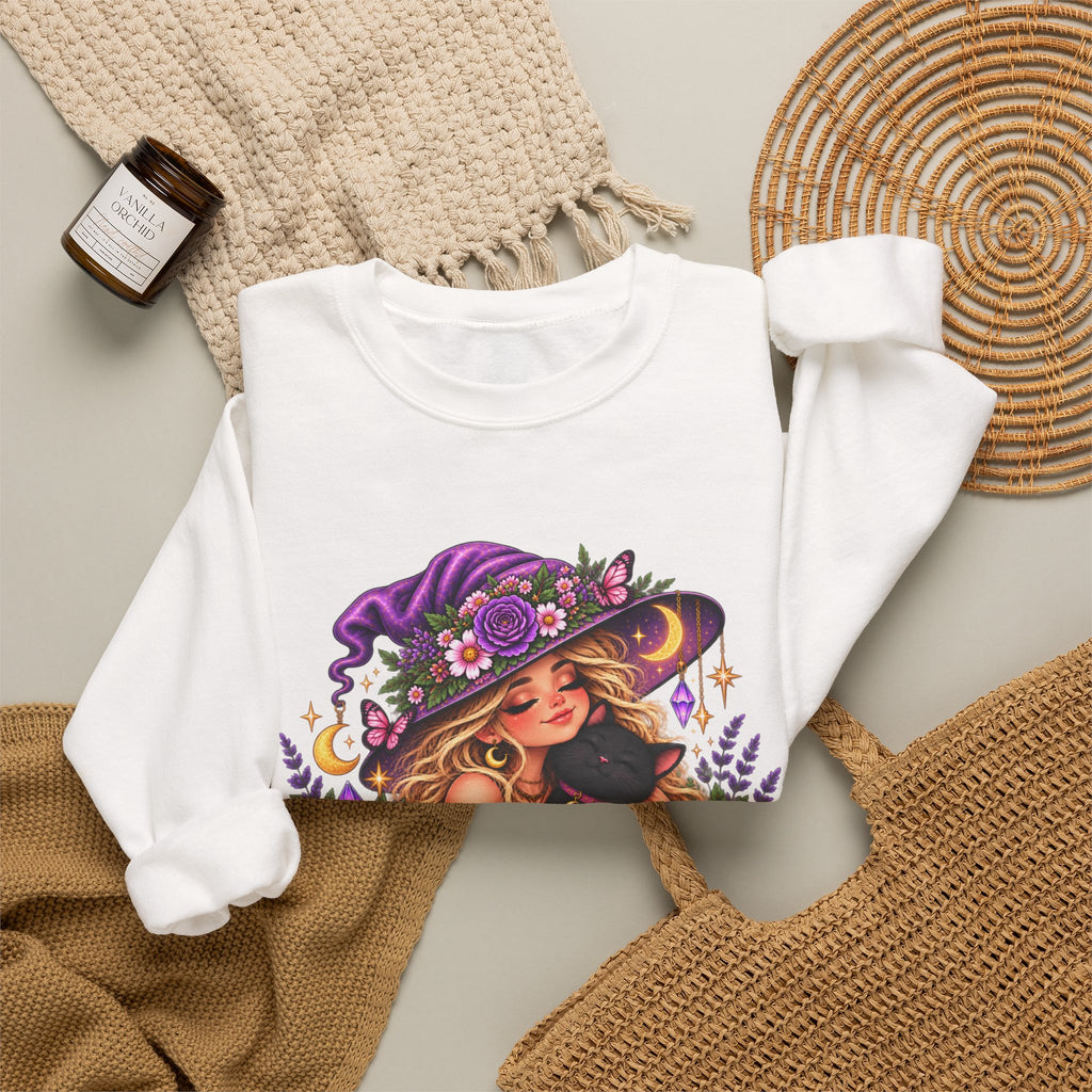 Resting Witch Face Crewneck Sweatshirt