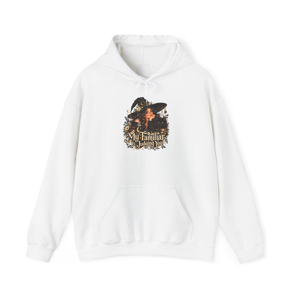 "My Familiar is Judging You" Unisex Heavy Blend™ Hooded Sweatshirt
