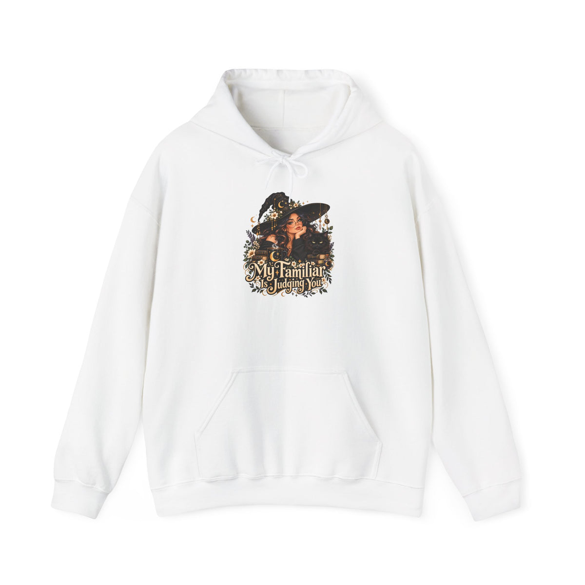"My Familiar is Judging You" Unisex Heavy Blend™ Hooded Sweatshirt