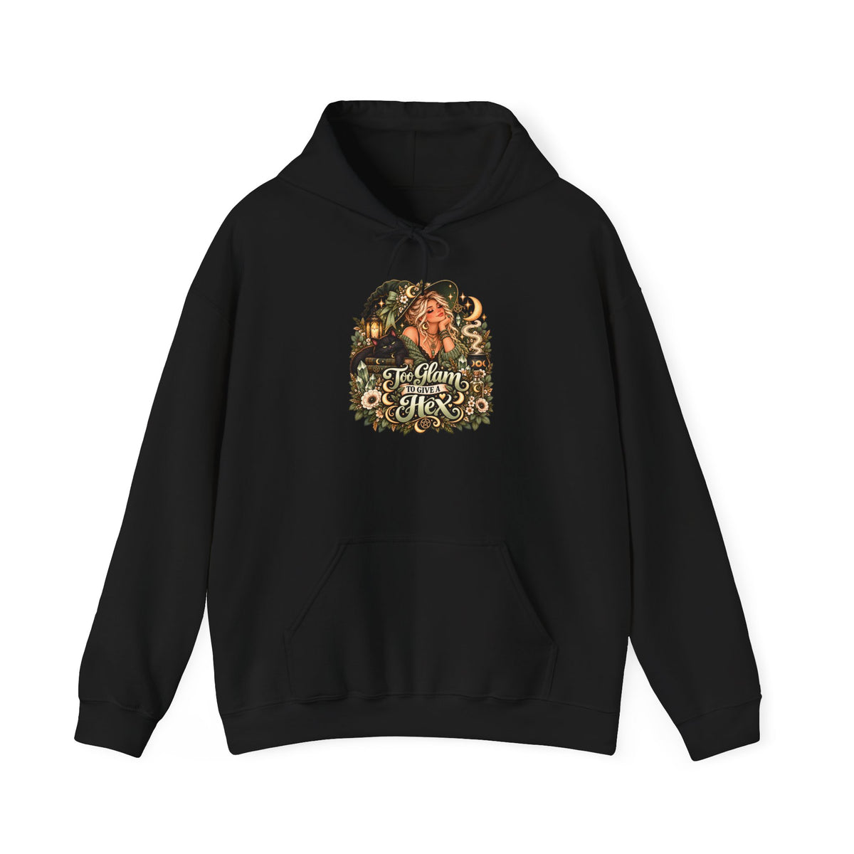 Too Glam to Give a Hex Hoodie