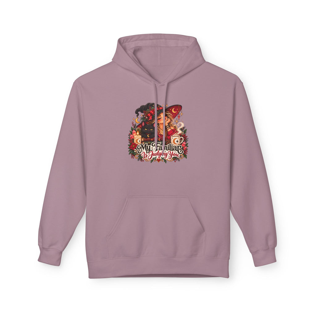 "My Familiar is Judging You" Christmas Graphic Hoodie