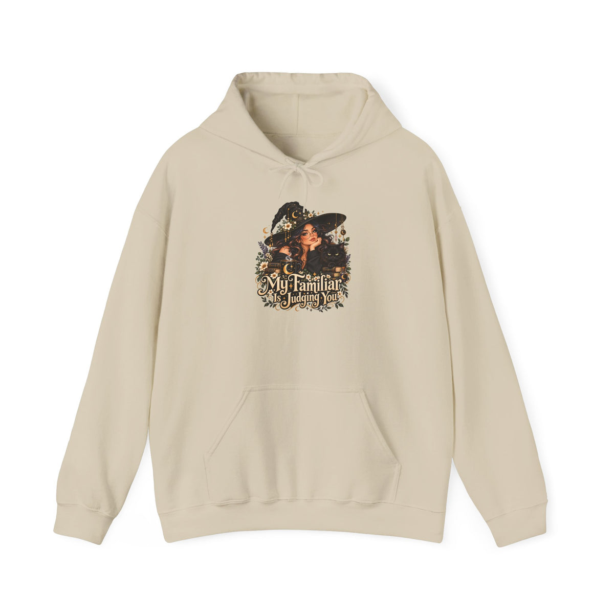 "My Familiar is Judging You" Unisex Heavy Blend™ Hooded Sweatshirt