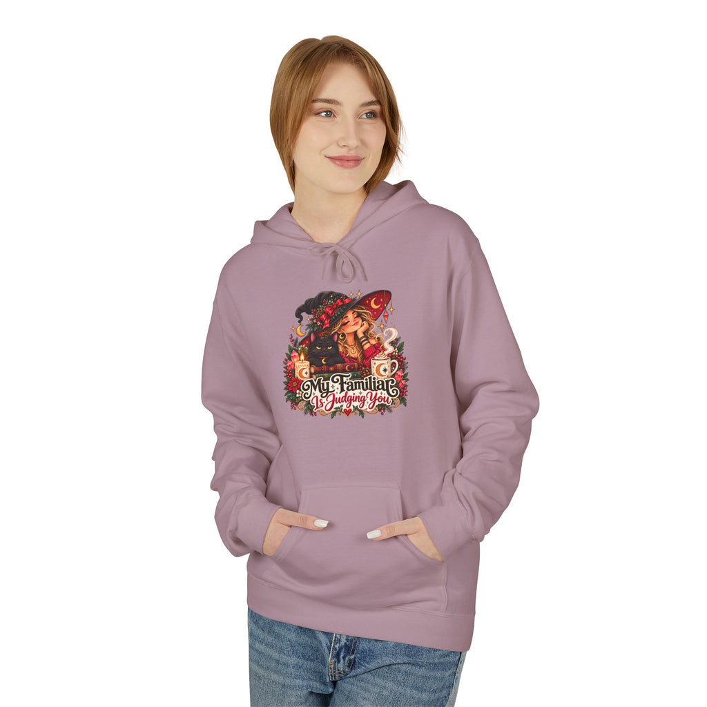"My Familiar is Judging You" Christmas Graphic Hoodie