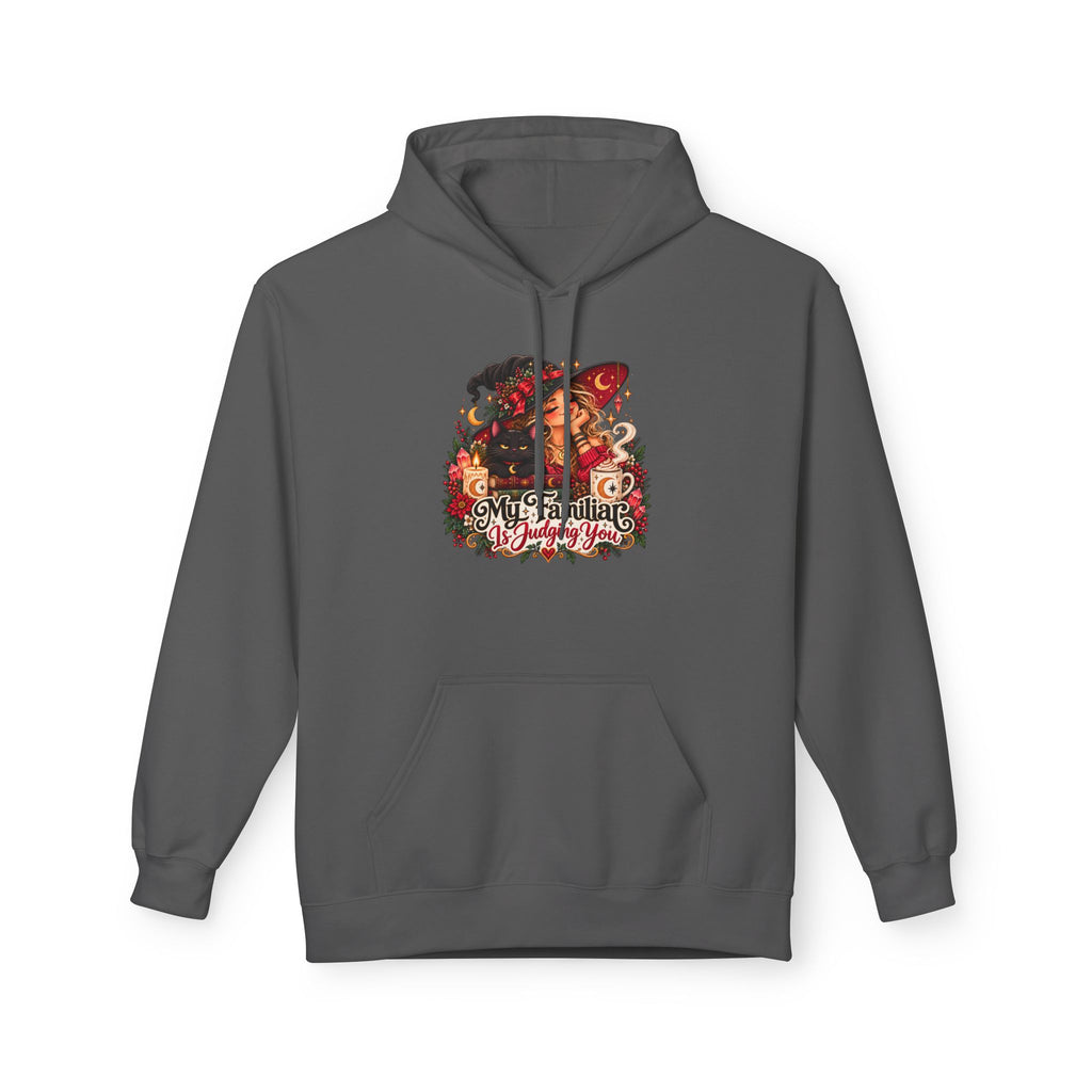 "My Familiar is Judging You" Christmas Graphic Hoodie