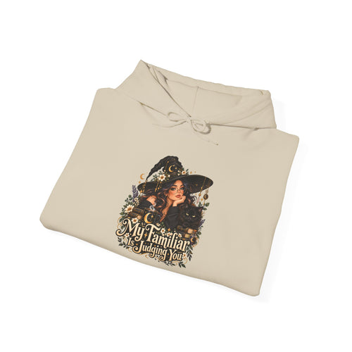 "My Familiar is Judging You" Unisex Heavy Blend™ Hooded Sweatshirt