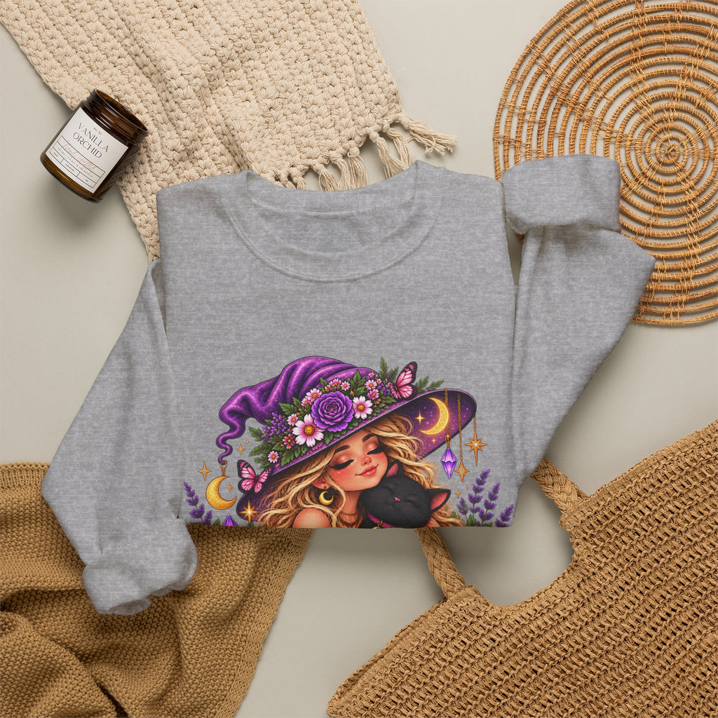 Resting Witch Face Crewneck Sweatshirt