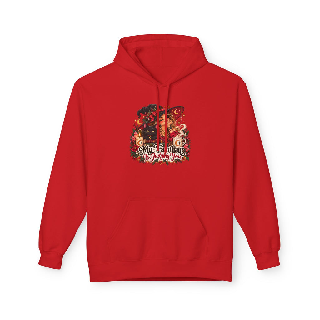 "My Familiar is Judging You" Christmas Graphic Hoodie