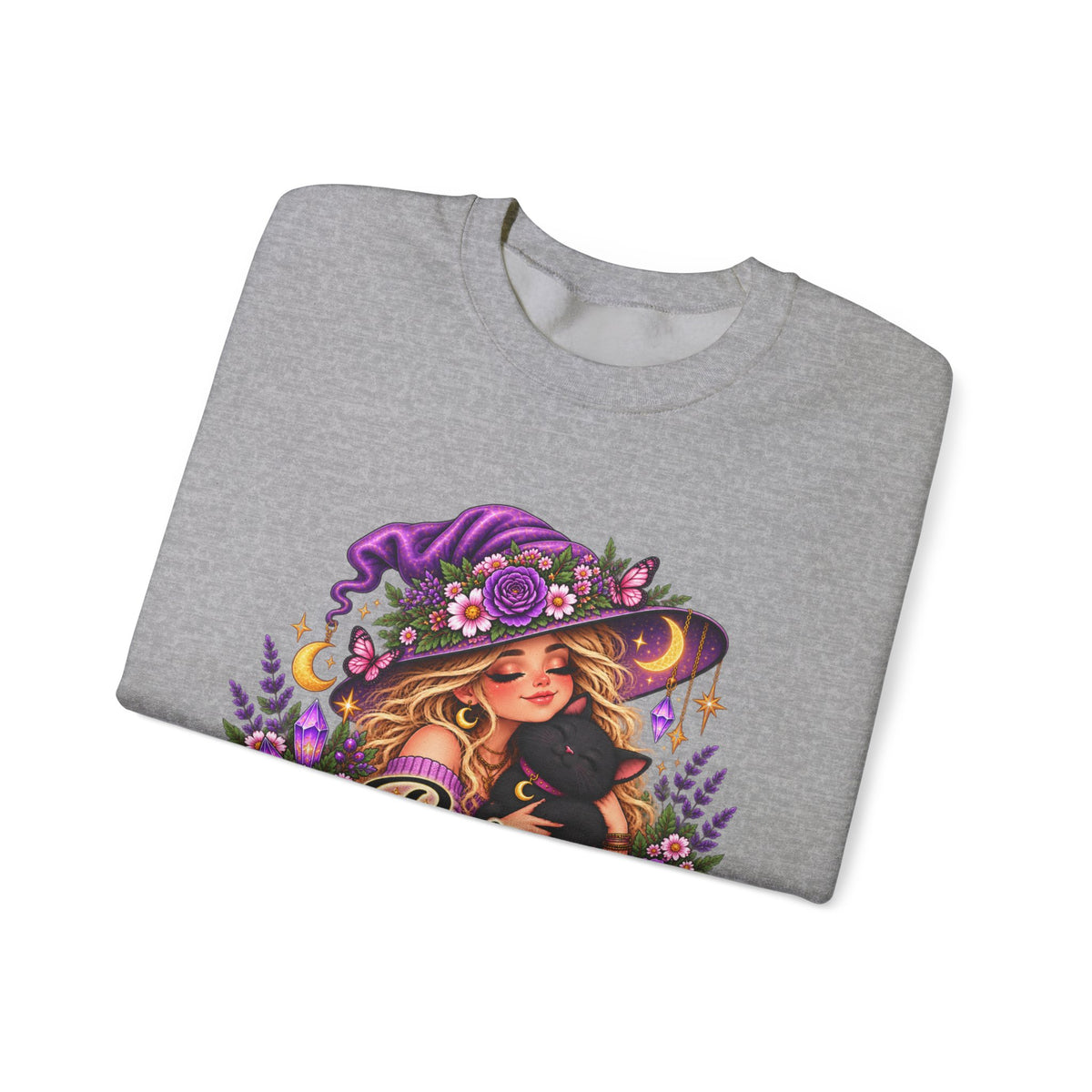 Resting Witch Face Crewneck Sweatshirt