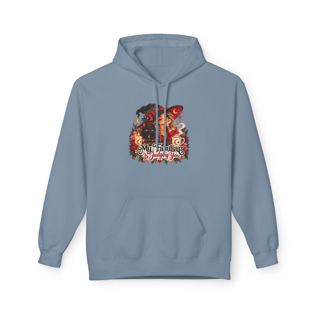 "My Familiar is Judging You" Christmas Graphic Hoodie