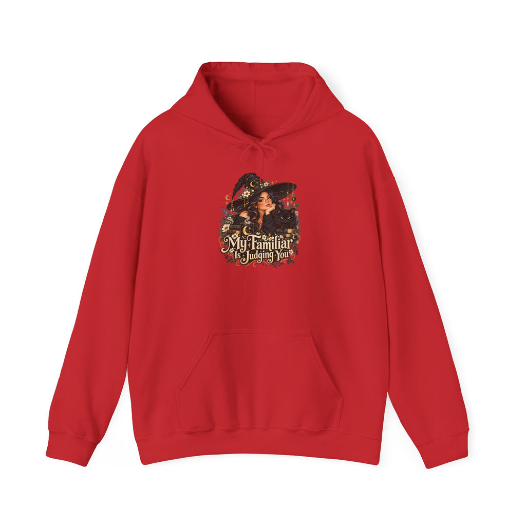 "My Familiar is Judging You" Unisex Heavy Blend™ Hooded Sweatshirt