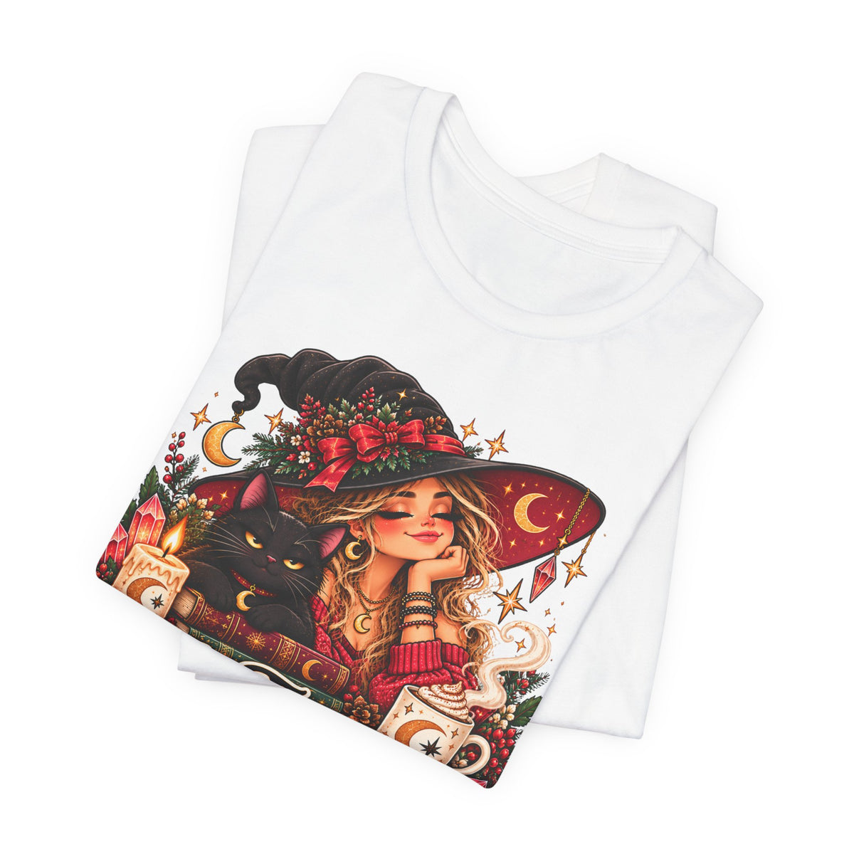 Witchy Tee — "My Familiar Is Judging You" Graphic T-Shirt
