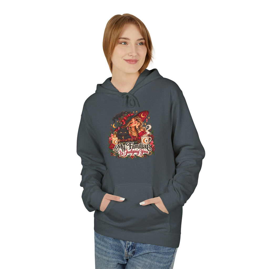 "My Familiar is Judging You" Christmas Graphic Hoodie