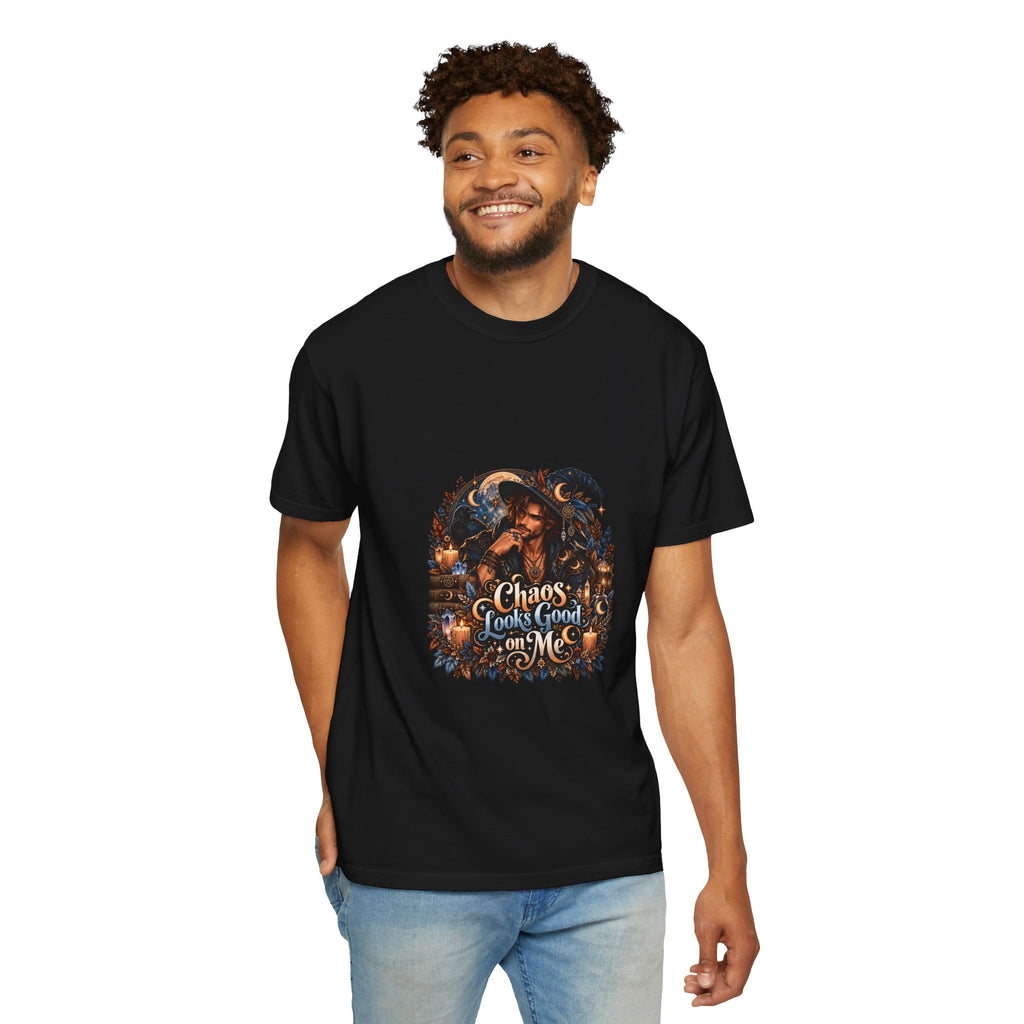 Chaos Looks Good on Me Garment-Dyed T-shirt